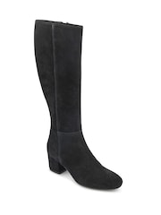 Coal Black - Jones Bootmaker LouLou1 Medium Calf-Fit Long Boots - Slika 5 iz 5