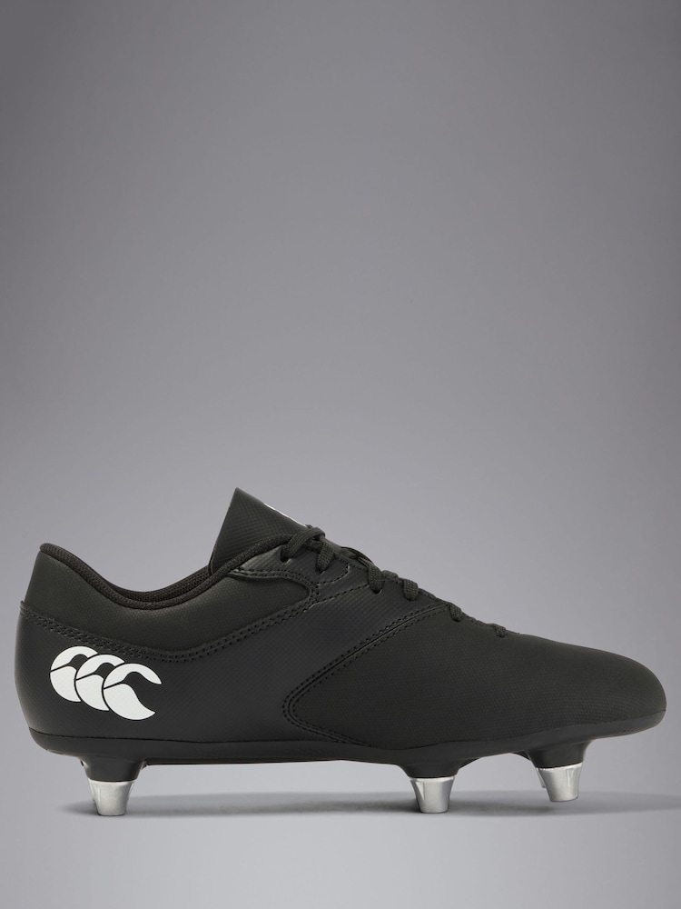 Canterbury   Phoenix Raze Soft Ground Black Football Boots - Image 1 of 6 Canterbury   Phoenix Raze Soft Ground Black Football Boots - Image 1 of 6