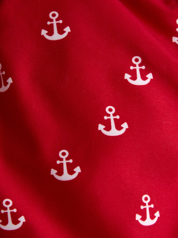 JoJo Maman Bébé Multi Blue & Red Nautical Stripe Swim Shorts 2 Pack - Image 7 of 7 JoJo Maman Bébé Multi Blue & Red Nautical Stripe Swim Shorts 2 Pack - Image 7 of 7