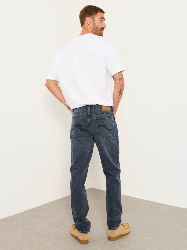 Graphite Gray - FatFace Slim Fit Jeans - Larawan 2 ng 6