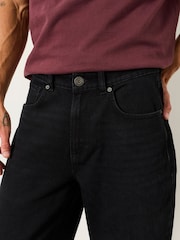 FatFace Black Tapered Fit Jeans - Image 3 of 5