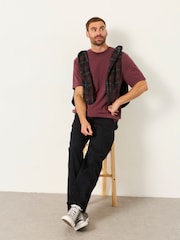 FatFace Black Tapered Fit Jeans - Image 5 of 5