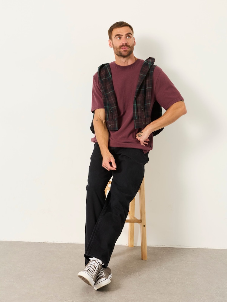 FatFace Black Tapered Fit Jeans - Image 5 of 5 FatFace Black Tapered Fit Jeans - Image 5 of 5