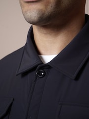 CAPO Black Quilted Overshirt Jacket - Image 6 of 6