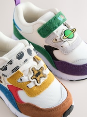 Neutral Standard Fit (F) Toy Story Touch Fastening & Elastic Lace Trainers - Image 3 of 5
