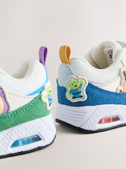 Neutral Standard Fit (F) Toy Story Touch Fastening & Elastic Lace Trainers - Image 4 of 5