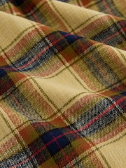 Yellow Check Long Sleeve Textured Shirt (3-16yrs) - Image 8 of 8