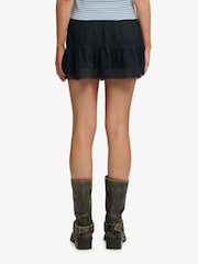 Superdry Navy Skirt - Image 4 of 6