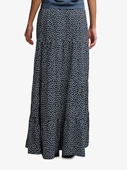 Superdry Ditsy Floral Print Woven Tiered Maxi Skirt - Image 4 of 8