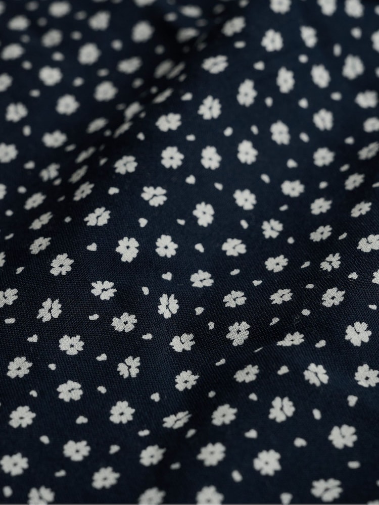 Superdry Ditsy Floral Print Woven Tiered Maxi Skirt - Image 8 of 8