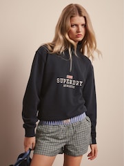 Superdry Green/Blue Yellow Check Cotton Shorts - Image 1 of 1