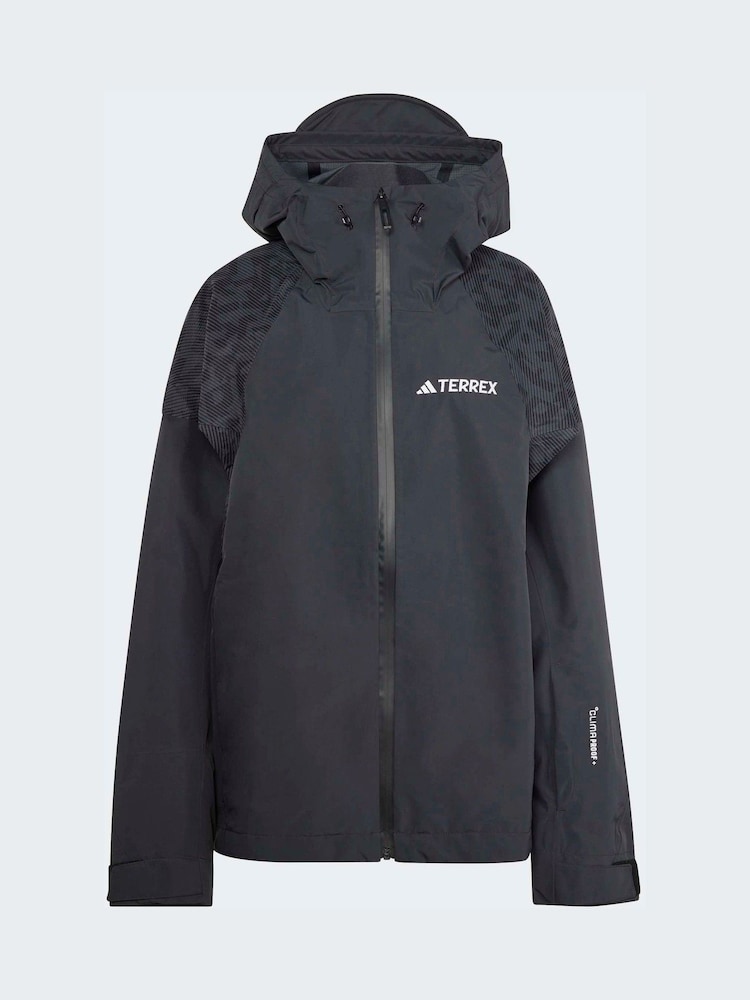 adidas Terrex Black Xperior Hybrid Ski Jacket - Image 16 of 16