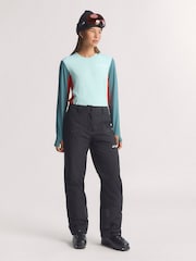 adidas Terrex Black Multi 2 Layer Insulated Ski Trousers - Image 10 of 16