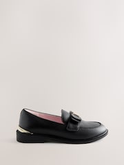 Baker by Ted Baker Back to School Slim Bow Black  Loafers - Image 2 of 6