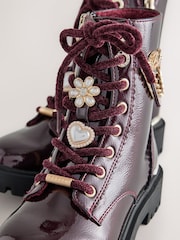 Baker by Ted Baker Charm Lace Up Boots - Image 4 of 7