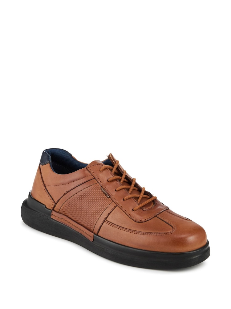 Pavers Brown Lightweight Casual Lace Up Shoes - Image 2 of 5 Pavers Brown Lightweight Casual Lace Up Shoes - Image 2 of 5