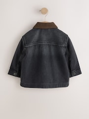 Black Denim Long Sleeve Cord Collar Shirt (3mths-7yrs) - Image 3 of 7