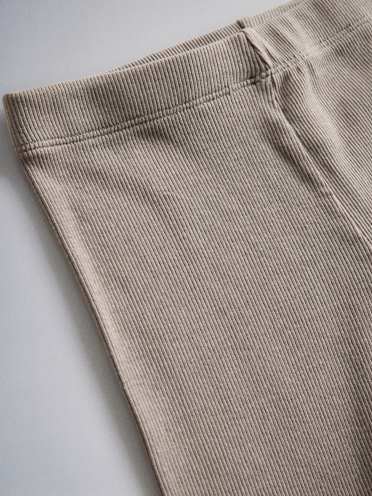 The Set Jersey Rib Cycling Shorts 5 Pack Black/Brown/Cream - Image 8 of 8 The Set Jersey Rib Cycling Shorts 5 Pack Black/Brown/Cream - Image 8 of 8