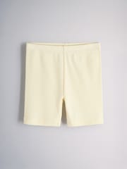 The Set 5 Pack Jersey Rib Cycling Shorts Blue/Yellow - Image 3 of 8