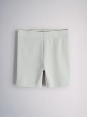 The Set 5 Pack Jersey Rib Cycling Shorts Blue/Yellow - Image 5 of 8