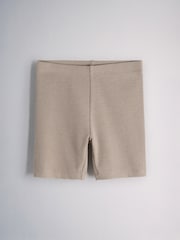 The Set 5 Pack Jersey Rib Cycling Shorts Blue/Yellow - Image 6 of 8