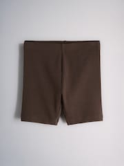 The Set 4 Pack Jersey Rib Cycling Shorts Pink/Black/Red/Brown - Image 3 of 6