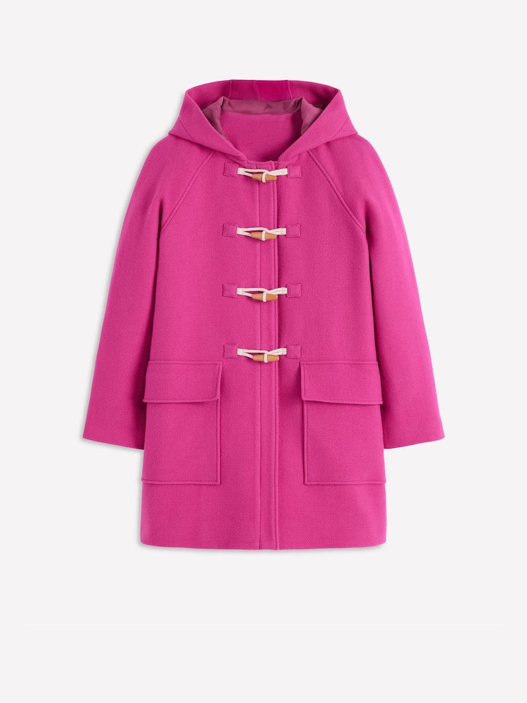 Boden Pink Swing Duffle Coat - Image 6 of 6 Boden Pink Swing Duffle Coat - Image 6 of 6