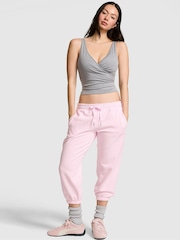 Victoria's Secret Pink Pink Tulip Capri Joggers - Image 1 of 2