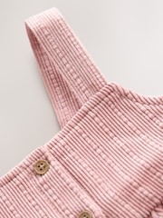 Pastel Pink Sleeveless Cord Pinafore (3mths-8yrs) - Image 7 of 8