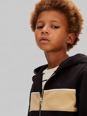 Calvin Klein Jeans Relaxed Zip Up Black Hoodie - Image 4 of 5