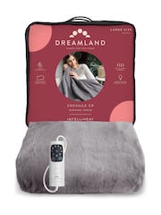 Dreamland Grey Snuggle Up Electric Blanket Warming Throw - Image 1 of 3