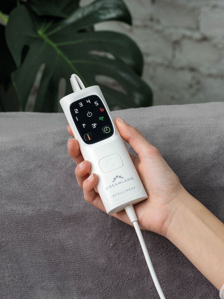 Dreamland Grey Snuggle Up Electric Blanket Warming Throw - Image 3 of 3