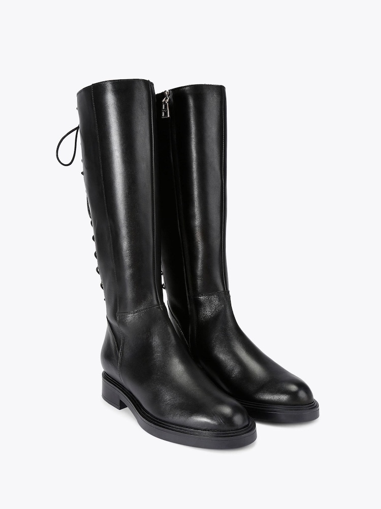 Carvela Black Trento Knee Boots - Image 2 of 4 Carvela Black Trento Knee Boots - Image 2 of 4