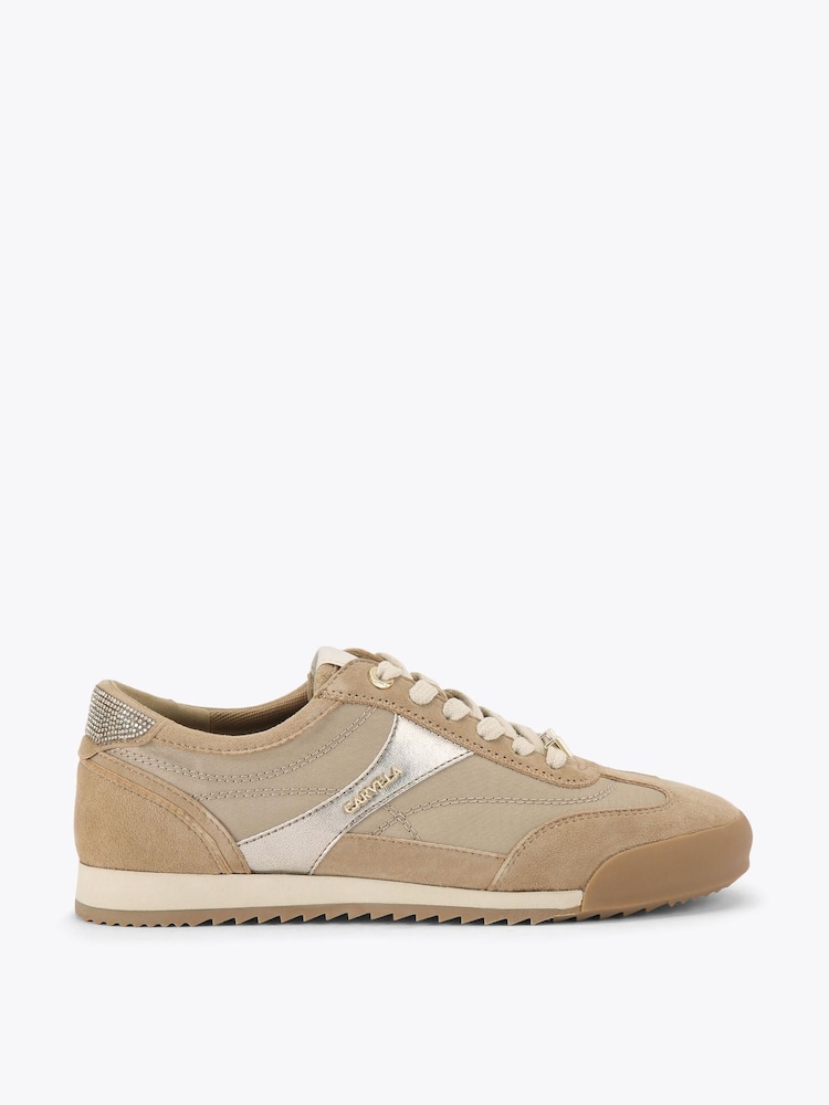 Carvela Cream Costa Trainers - Image 1 of 4 Carvela Cream Costa Trainers - Image 1 of 4