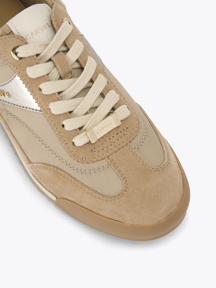 Carvela Cream Costa Trainers - Image 4 of 4 Carvela Cream Costa Trainers - Image 4 of 4