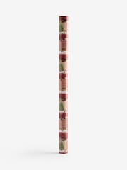 Red Festive Spice Standard Width 15m Christmas Wrapping Paper - Image 4 of 4