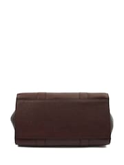 The Handbag Clinic Red Mulberry Zipped Bayswater Tote - Image 4 of 6