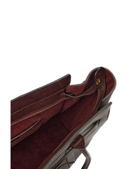 The Handbag Clinic Red Mulberry Zipped Bayswater Tote - Image 6 of 6