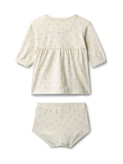 Calvin Klein Jeans Cream Logo Dress - Slika 2 iz 2