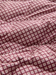 Cuadros burdeos - Shower Resistant Frill Collar Quilted Jacket (4-13yrs) - Imagen 6 de 6