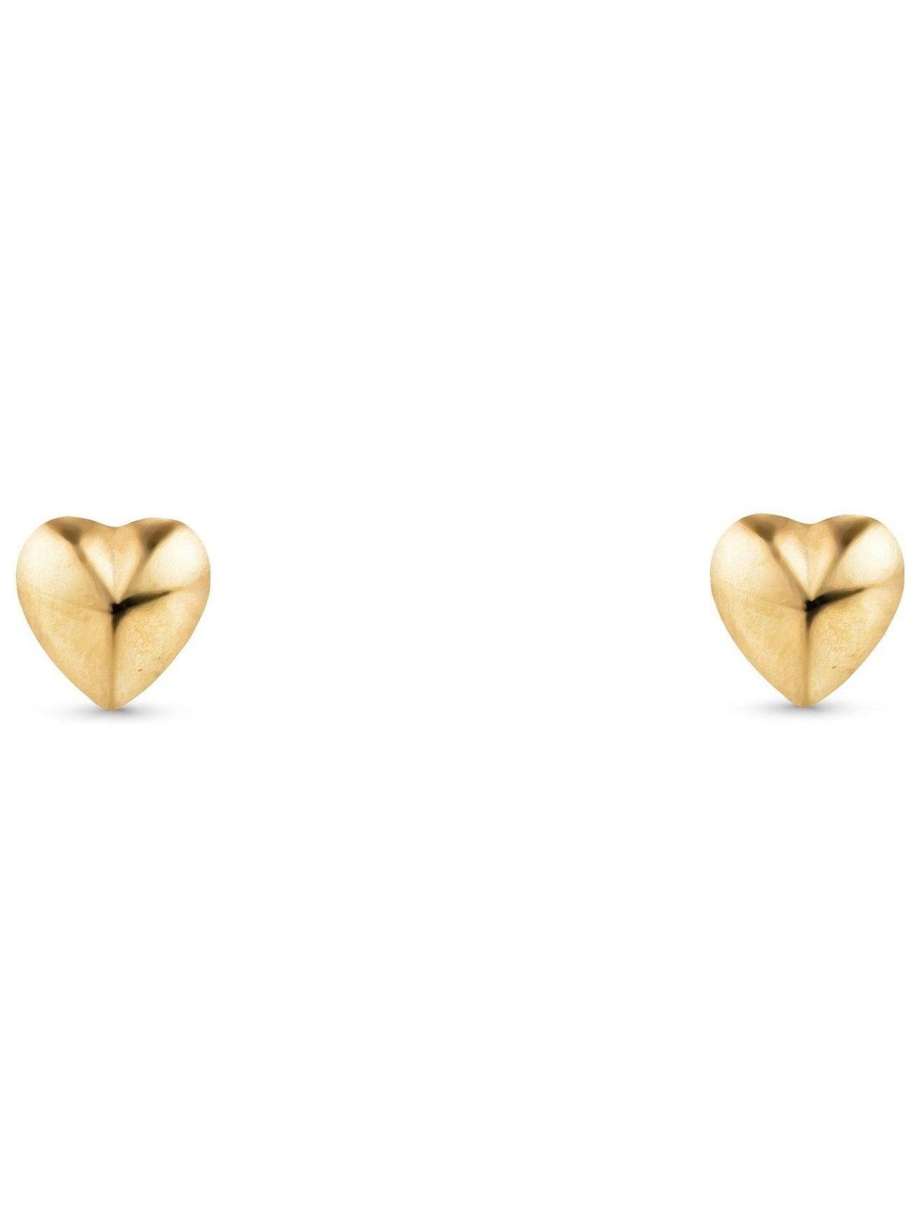 Buy Beaverbrooks Childrens 9ct Yellow Gold Plated Heart Earrings from Next South Africa