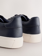 Navy Wide Fit Smart Casual Longline Trainers - Image 4 of 5