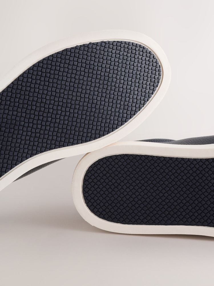 Navy Wide Fit Smart Casual Longline Trainers - Image 5 of 5 Navy Wide Fit Smart Casual Longline Trainers - Image 5 of 5
