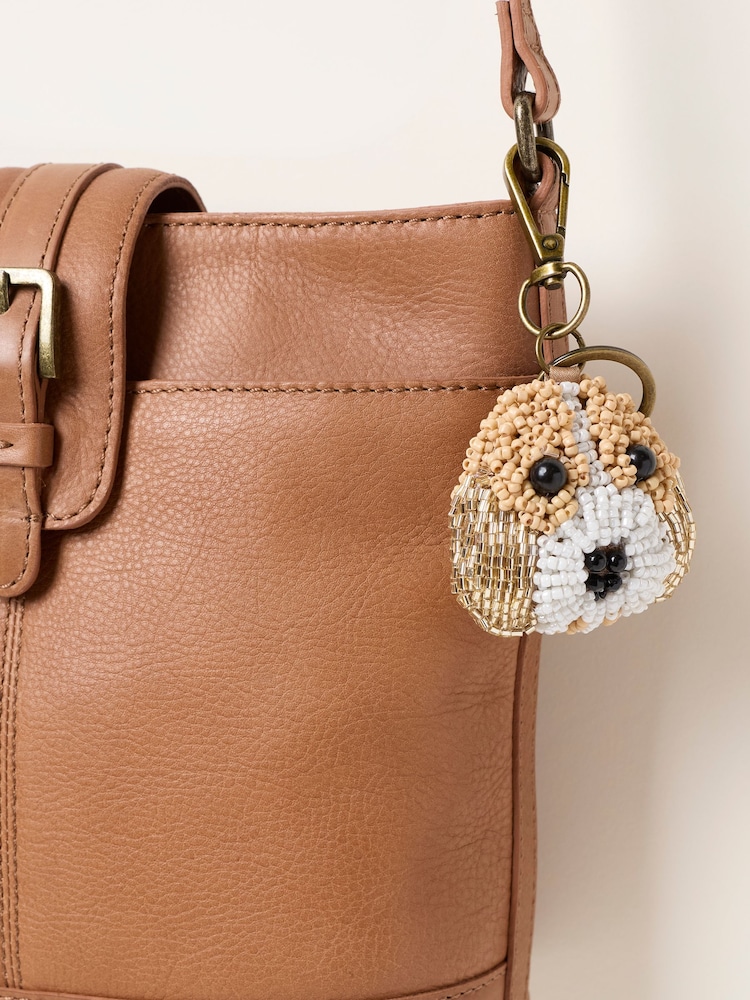 FatFace Brown Cockapoo Dog Bag Charm Keyring - Image 2 of 3