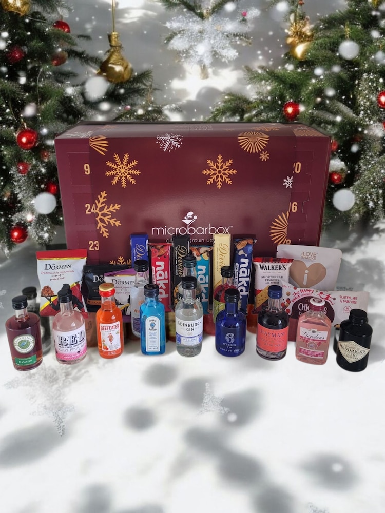 MicroBarBox 2025 Gin & Snack Advent Calendar - 24 Days - Image 1 of 3