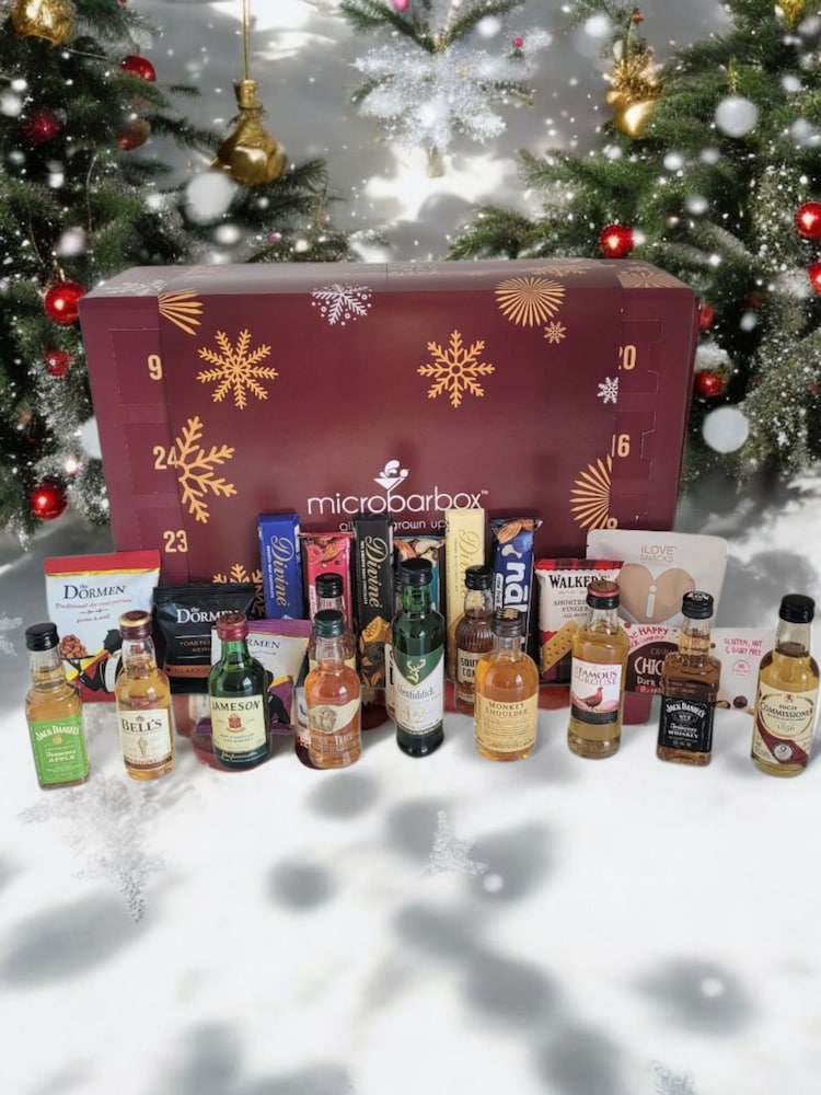MicroBarBox 2025 Whisky & Snack Advent Calendar - 24 Days - Image 1 of 3