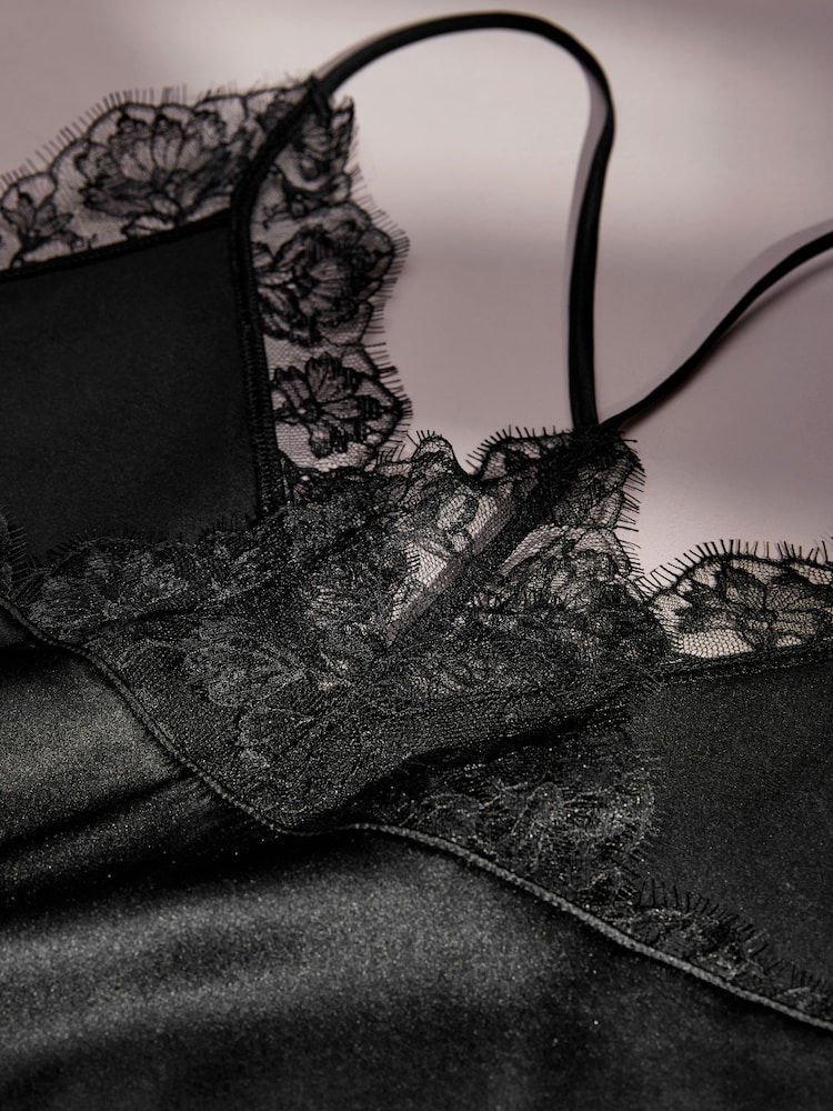 AIYLA Black Lace & Silk Camisole - Image 10 of 10 AIYLA Black Lace & Silk Camisole - Image 10 of 10