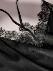 AIYLA Black Lace & Silk Camisole - Image 8 of 10