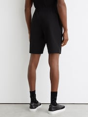 Reiss Black Ascend Technical Drawstring Short - Image 5 of 6
