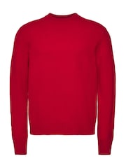 Calvin Klein Red Cosy Wool Crewneck Jumper - Image 6 of 6